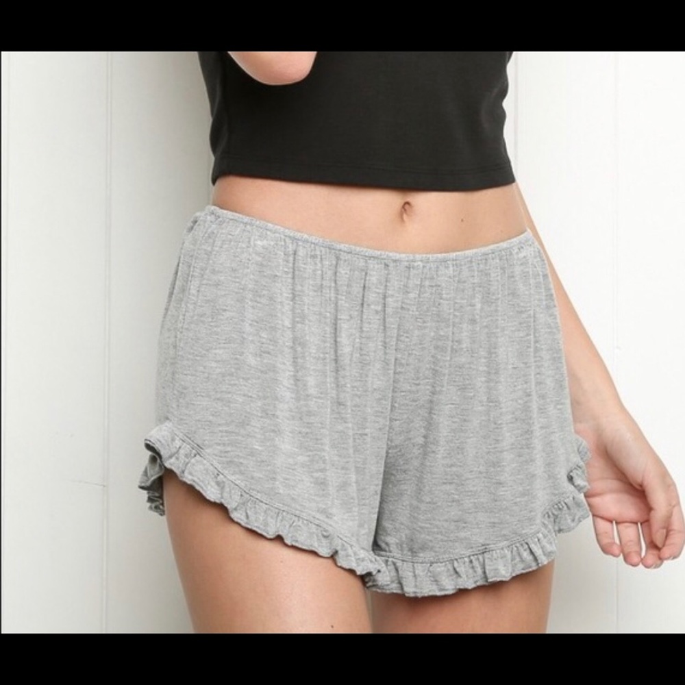 light gray brandy melville shorts
